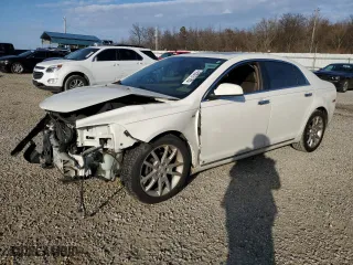 2008 Chevrolet Malibu LTZ with VIN 1G1ZK577X8F277130, listed as a Copart auction lot 45578185 with 144,464 mi miles and Clean Title. Bid and sale history available at carsss.com. Image 1.