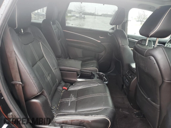 2017 Acura MDX Advance z VIN 5FRYD4H86HB032097, wystawiony jako Copart lot #51279475 z przebiegiem 98 870 mil mil oraz Szkoda całkowita • Salvage title. Historia ofert i sprzedaży dostępna na DreamBid. Obrazek 11.