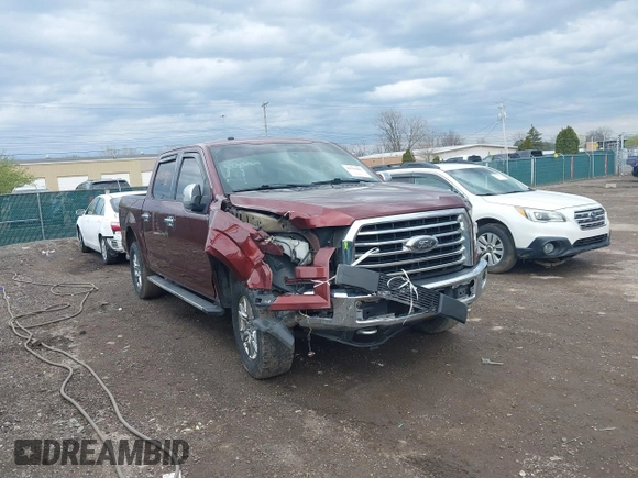 2016 Ford F-150 XLT with VIN 1FTEW1EF2GFD23058, listed as a IAAI auction lot 41930401 with 133,832 mi miles and . Bid and sale history available at carsss.com. Image 1.