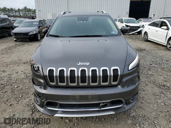 2018 Jeep Cherokee Overland with VIN 1C4PJMJX7JD575723, listed as a Copart auction lot 79604194 with 63,145 mi miles and Salvage Title. Bid and sale history available at carsss.com. Image 5.