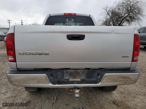 2003 Dodge Ram 1500 ST with VIN 1D7HU18DX3J645165, listed as a Copart auction lot 43548165 with 206,857 mi miles and Salvage Title. Bid and sale history available at carsss.com. Image 6.