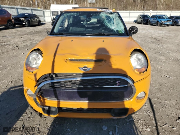2014 MINI Cooper Hardtop S with VIN WMWXM7C59ET970242, listed as a Copart auction lot 42619645 with 0 mi miles and Salvage Title. Bid and sale history available at carsss.com. Image 5.