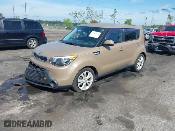 2015 Kia Soul + with VIN KNDJP3A53F7195085, listed as a IAAI auction lot 41962140 with 160,578 mi miles. Bid and sale history available at carsss.com. Image 17.