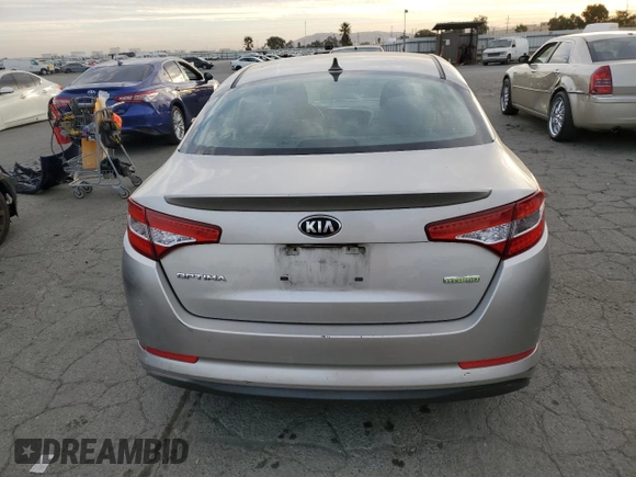 2013 Kia Optima Hybrid LX with VIN KNAGM4AD1D5038791, listed as a Copart auction lot 77612044 with 139,298 mi miles and Clean Title. Bid and sale history available at carsss.com. Image 6.