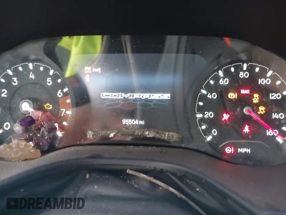 2022 Jeep Compass Latitude z VIN 3C4NJCBB9NT172153, wystawiony jako IAAI lot #41918327 z przebiegiem 95 504 mil mil oraz . Historia ofert i sprzedaży dostępna na DreamBid. Obrazek 7.