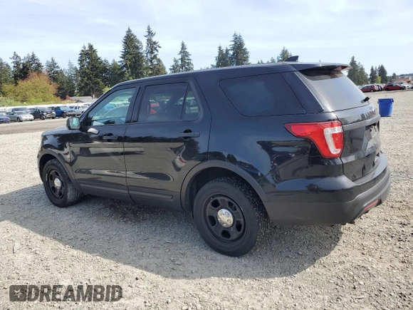 2016 Ford Utility Police Interceptor with VIN 1FM5K8AR9GGD32060, listed as a Copart auction lot 54308145 with 117,314 mi miles and Salvage Title. Bid and sale history available at carsss.com. Image 2.