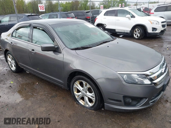 2012 Ford Fusion SE with VIN 3FAHP0HG8CR343018, listed as a IAAI auction lot 42179009 with 99,531 mi miles and . Bid and sale history available at DreamBid. Image 1.
