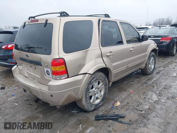 2007 Ford Escape Limited with VIN 1FMYU04137KA67003, listed as a IAAI auction lot 41663853 with 193,651 mi miles and . Bid and sale history available at DreamBid. Image 4.