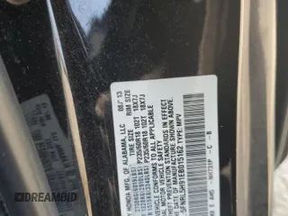 2014 Honda Odyssey Touring with VIN 5FNRL5H91EB015162, listed as a Copart auction lot 60643135 with 176,898 mi miles and Salvage title. Bid and sale history available at DreamBid. Image 13.