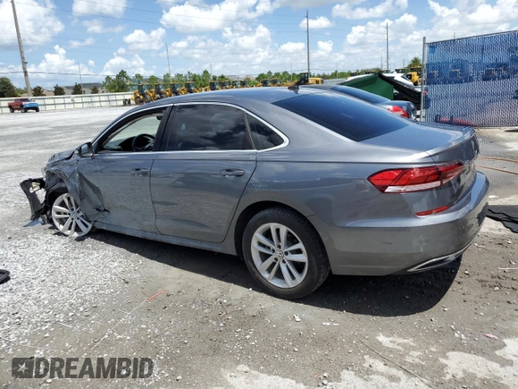 2020 Volkswagen Passat SE with VIN 1VWSA7A3XLC023857, listed as a Copart auction lot 60663425 with Not provided miles and Non repairable. Bid and sale history available at DreamBid. Image 2.