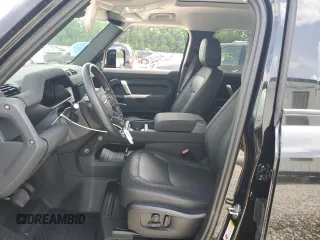 2023 Land Rover Defender X-Dynamic SE with VIN SALE2EEU5P2146443, listed as a Copart auction lot 61043395 with 30,049 mi miles and Salvage title. Bid and sale history available at DreamBid. Image 7.