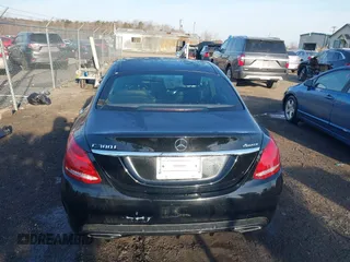 2015 Mercedes-Benz C-Class C 300 Luxury with VIN 55SWF4KBXFU003270, listed as a IAAI auction lot 41775482 with 115,853 mi miles. Bid and sale history available at carsss.com. Image 16.