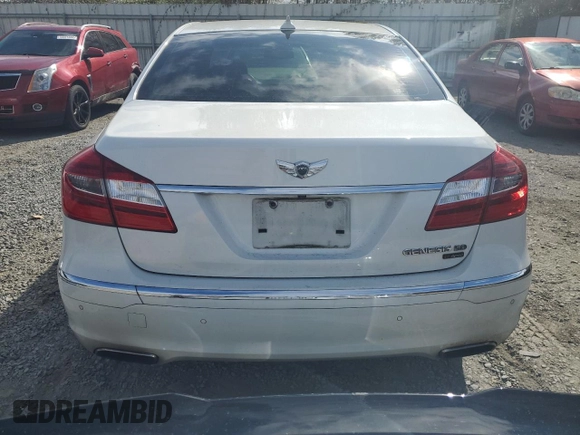 2013 Hyundai Genesis 5.0L R-Spec with VIN KMHGC4DH8DU219957, listed as a Copart auction lot 72341064 with 109,035 mi miles and Salvage Title. Bid and sale history available at carsss.com. Image 6.