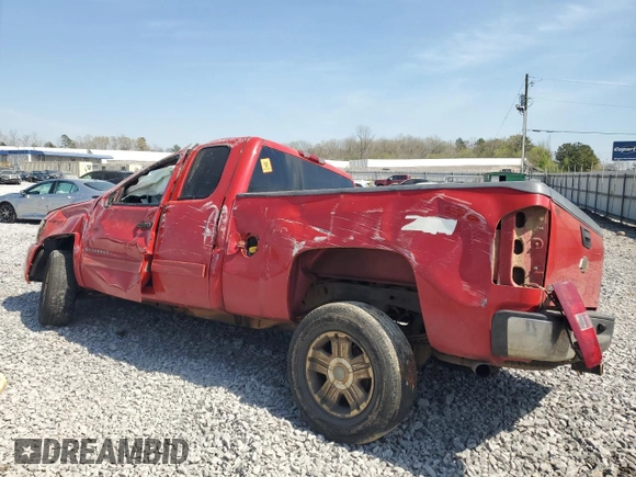 2010 Chevrolet Silverado 1500 LS with VIN 1GCSKREA5AZ107311, listed as a Copart auction lot 50485935 with Not Provided miles and Salvage Title. Bid and sale history available at DreamBid. Image 2.