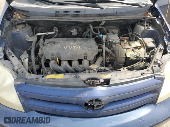 2004 Scion xA with VIN JTKKT624240065840, listed as a Copart auction lot 53965865 with 95,072 mi miles and Salvage Title. Bid and sale history available at DreamBid. Image 11.