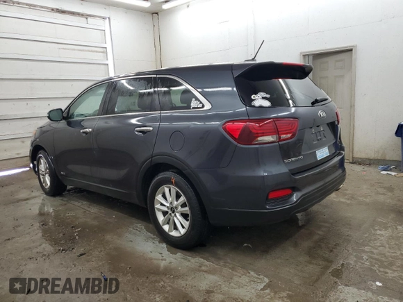2019 Kia Sorento LX with VIN 5XYPGDA50KG482901, listed as a Copart auction lot 49705855 with 224,690 mi miles and Clean Title. Bid and sale history available at DreamBid. Image 2.