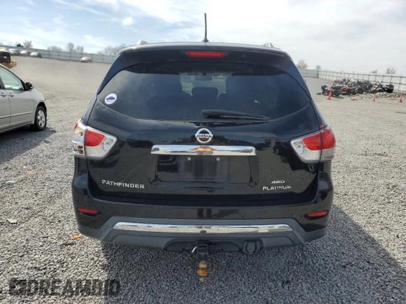 2013 Nissan Pathfinder S with VIN 5N1AR2MM8DC657454, listed as a Copart auction lot 50247115 with 114,509 mi miles and Salvage Title. Bid and sale history available at carsss.com. Image 6.