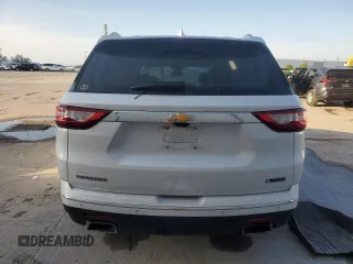 2018 Chevrolet Traverse Premier with VIN 1GNERKKW4JJ242477, listed as a Copart auction lot 50453125 with 133,698 mi miles and Salvage Title. Bid and sale history available at carsss.com. Image 6.