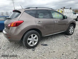 2010 Nissan Murano SL with VIN JN8AZ1MW9AW126133, listed as a Copart auction lot 53648625 with 51,334 mi miles and Clean Title. Bid and sale history available at carsss.com. Image 3.