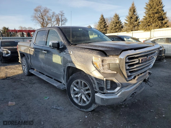 2022 GMC Sierra 1500 SLT with VIN 1GTU9DED5NZ175017, listed as a Copart auction lot 42647105 with 41,068 mi miles and Salvage Title. Bid and sale history available at carsss.com. Image 4.