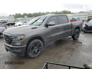 2020 Ram 1500 Big Horn with VIN 1C6RRFFGXLN298835, listed as a Copart auction lot 58178225 with 68,193 mi miles and Salvage title. Bid and sale history available at DreamBid. Image 1.