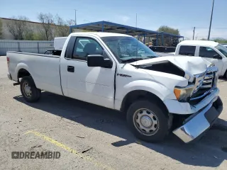 2012 Ford F-150 XL with VIN 1FTNF1CF5CKD16741, listed as a Copart auction lot 53306035 with 336,777 mi miles and Salvage title. Bid and sale history available at DreamBid. Image 4.