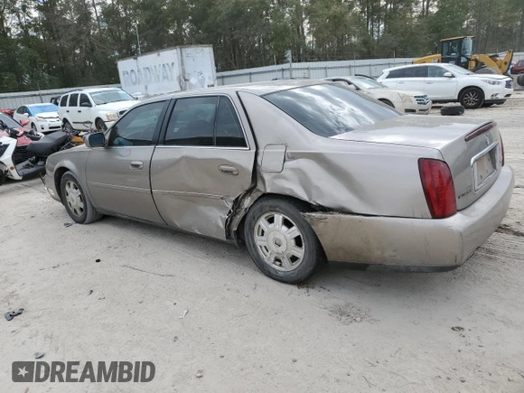 2003 Cadillac DeVille with VIN 1G6KD54Y03U147008, listed as a Copart auction lot 47529715 with 0 mi miles and Salvage Title. Bid and sale history available at carsss.com. Image 2.