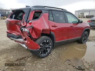 2025 Chevrolet Equinox AWD RS z VIN 3GNAXTEGXSL259454, wystawiony jako Copart lot #52596955 z przebiegiem 1 009 mil mil oraz Szkoda całkowita • Salvage title. Historia ofert i sprzedaży dostępna na DreamBid. Obrazek 3.