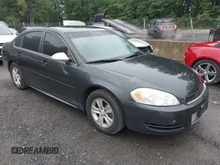 2012 Chevrolet Impala LS Fleet with VIN 2G1WF5E34C1312431, listed as a IAAI auction lot 42515183 with 136,522 mi miles and . Bid and sale history available at DreamBid. Image 1.