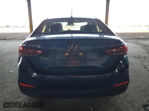 2021 Hyundai Accent SE with VIN 3KPC24A60ME139396, listed as a Copart auction lot 50195905 with 84,216 mi miles and Salvage Title. Bid and sale history available at carsss.com. Image 6.