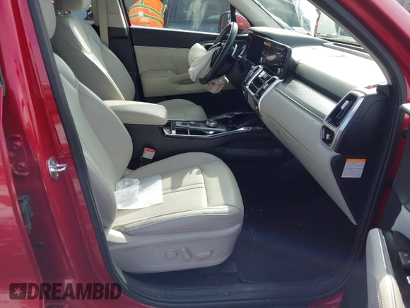 2023 Kia Sorento SX Prestige with VIN KNDRMDLH8P5165845, listed as a IAAI auction lot 41705546 with 17,219 mi miles and . Bid and sale history available at DreamBid. Image 5.