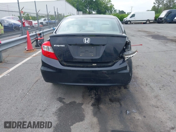 2012 Honda Civic LX with VIN 19XFB2F55CE107821, listed as a IAAI auction lot 42119926 with 172,942 mi miles and . Bid and sale history available at DreamBid. Image 16.