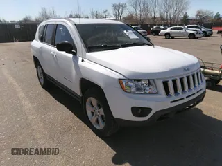 2011 Jeep Compass Limited with VIN 1J4NF5FB7BD281746, listed as a IAAI auction lot 41758467 with 145,131 mi miles. Bid and sale history available at carsss.com. Image 1.