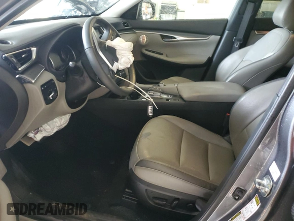 2023 Infiniti QX50 Luxe z VIN 3PCAJ5BA7PF103254, wystawiony jako Copart lot #54495665 z przebiegiem 51 514 mil mil oraz Szkoda całkowita • Salvage title. Historia ofert i sprzedaży dostępna na DreamBid. Obrazek 7.