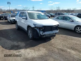 2023 Chevrolet Traverse LT Cloth with VIN 1GNEVGKW3PJ224425, listed as a IAAI auction lot 41462216 with 18,808 mi miles. Bid and sale history available at carsss.com. Image 1.