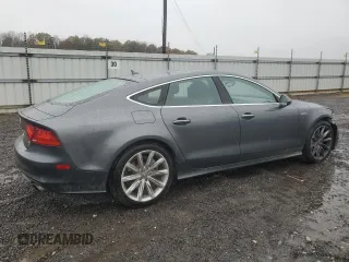 2015 Audi A7 3.0 Prestige with VIN WAU2GAFC1FN004515, listed as a Copart auction lot 80639274 with 115,931 mi miles and Salvage Title. Bid and sale history available at carsss.com. Image 3.