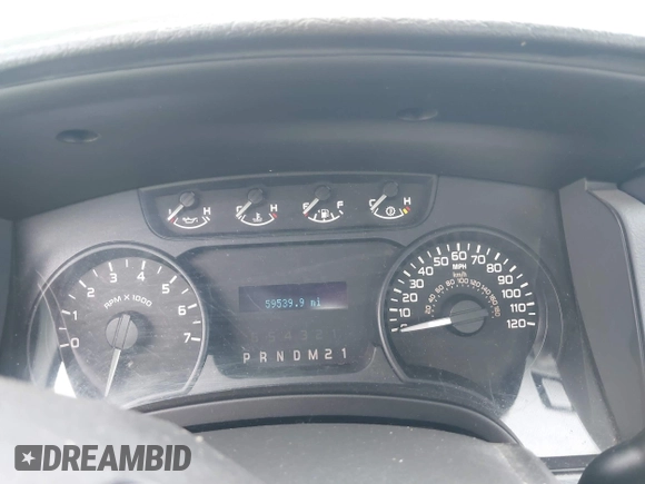 2011 Ford F-150 XL with VIN 1FTMF1CM7BFD05791, listed as a IAAI auction lot 42768916 with 59,539 mi miles and . Bid and sale history available at DreamBid. Image 7.