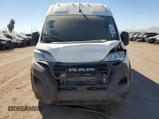 2023 Ram ProMaster Cargo with VIN 3C6LRVDG9PE578176, listed as a Copart auction lot 46613135 with 23,089 mi miles and Salvage Title. Bid and sale history available at DreamBid. Image 5.