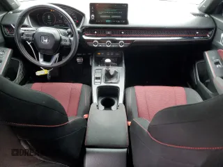 2024 Honda Civic Si with VIN 2HGFE1E57RH473667, listed as a Copart auction lot 53494905 with 12,576 mi miles and Salvage title. Bid and sale history available at DreamBid. Image 8.