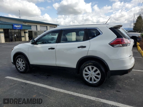 2016 Nissan Rogue S with VIN JN8AT2MV9GW142355, listed as a Copart auction lot 51683685 with 172,861 mi miles and Clean Title. Bid and sale history available at carsss.com. Image 2.