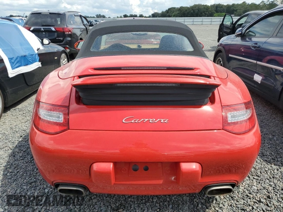 2009 Porsche 911 Carrera with VIN WP0CA29969S740564, listed as a Copart auction lot 73812574 with Not Provided miles and Salvage Title. Bid and sale history available at carsss.com. Image 6.