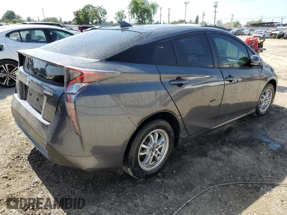 2017 Toyota Prius Two z VIN JTDKBRFU3H3574541, wystawiony jako Copart lot #58392885 z przebiegiem 244 618 mil mil oraz Szkoda całkowita • Salvage title. Historia ofert i sprzedaży dostępna na DreamBid. Obrazek 3.