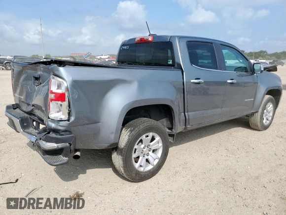2022 Chevrolet Colorado 2WD LT with VIN 1GCGSCEN1N1222921, listed as a Copart auction lot 58193695 with 53,422 mi miles and Salvage title. Bid and sale history available at DreamBid. Image 3.