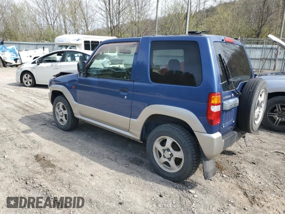 1999 Mitsubishi Montero z VIN H58A0013724, wystawiony jako Copart lot #52986435 z przebiegiem 88 711 mil mil oraz Szkoda całkowita • Salvage title. Historia ofert i sprzedaży dostępna na DreamBid. Obrazek 3.
