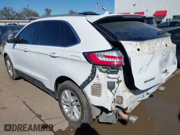 2019 Ford Edge SEL z VIN 2FMPK3J97KBC73053, wystawiony jako IAAI lot #41434650 z przebiegiem 136 425 mil mil oraz . Historia ofert i sprzedaży dostępna na DreamBid. Obrazek 3.