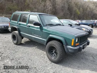 2001 Jeep Cherokee Sport with VIN 1J4FF48S61L575056, listed as a Copart auction lot 53808195 with 0 mi miles and Clean Title. Bid and sale history available at carsss.com. Image 4.