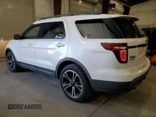 2015 Ford Explorer Sport z VIN 1FM5K8GT4FGB80884, wystawiony jako Copart lot #61789515 z przebiegiem 149 955 mil mil oraz Szkoda całkowita • Salvage title. Historia ofert i sprzedaży dostępna na DreamBid. Obrazek 2.