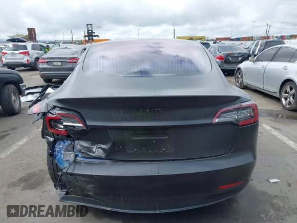 2018 Tesla Model 3 Long Range Battery with VIN 5YJ3E1EA7JF012249, listed as a IAAI auction lot 41782972 with 103,412 mi miles. Bid and sale history available at carsss.com. Image 15.