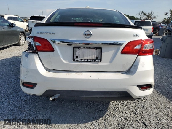 2017 Nissan Sentra S with VIN 3N1AB7AP3HY274168, listed as a Copart auction lot 65031245 with 74,357 mi miles and Salvage title. Bid and sale history available at DreamBid. Image 6.
