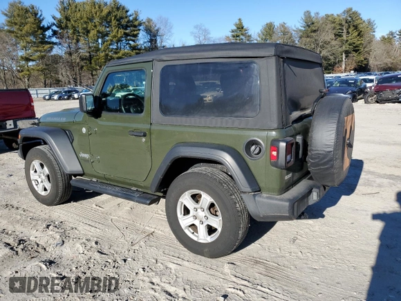 2021 Jeep Wrangler 80th Anniversary with VIN 1C4HJXAG7MW572013, listed as a Copart auction lot 48719175 with 72,133 mi miles and Salvage title. Bid and sale history available at DreamBid. Image 2.